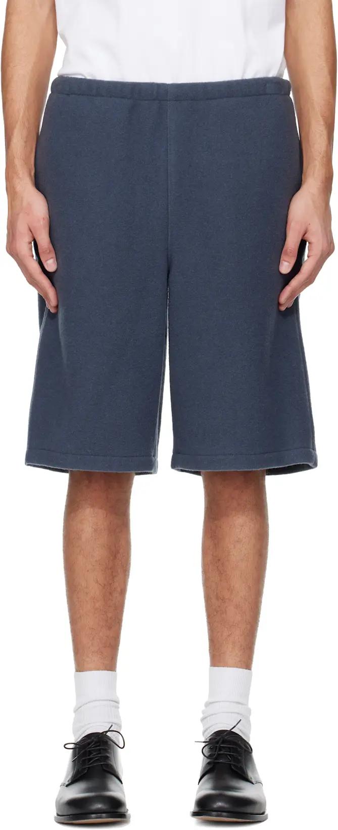 Gray Fleece Shorts by RIER