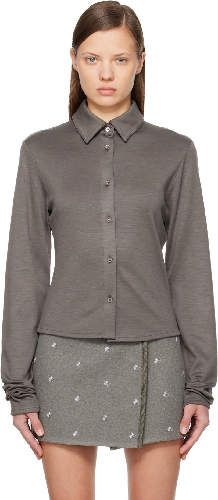 Gray Polar Shirt by RIER