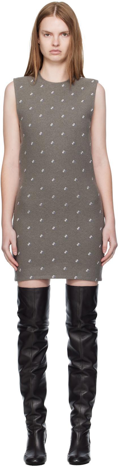 Gray Walker Minidress by RIER