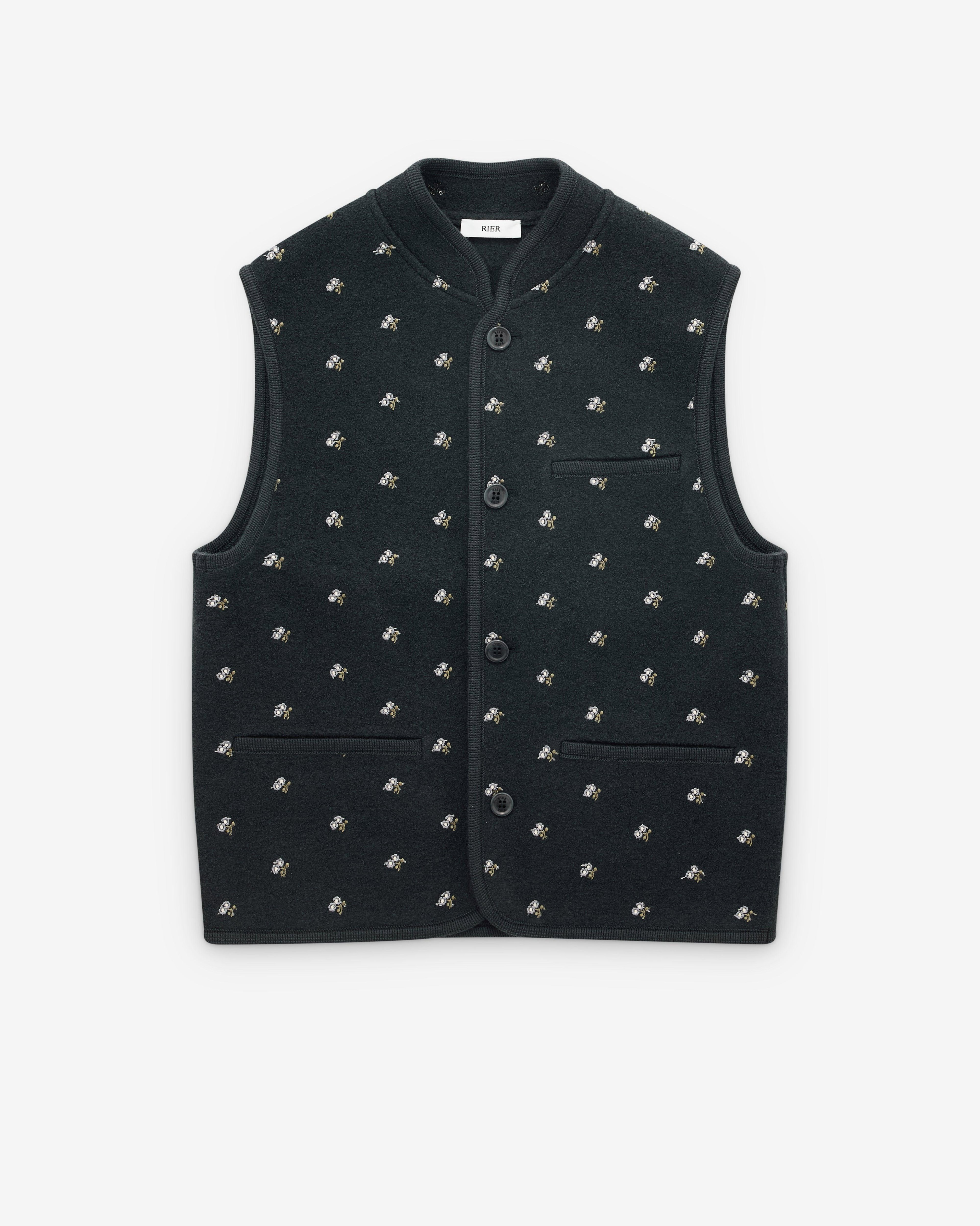 Rier - Men’s Walker Gilet - (Flowers) by RIER