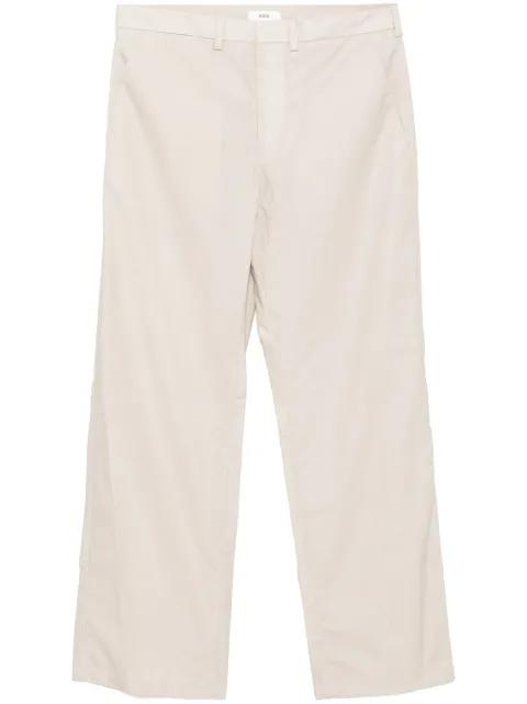 Waxed Poplin trousers by RIER