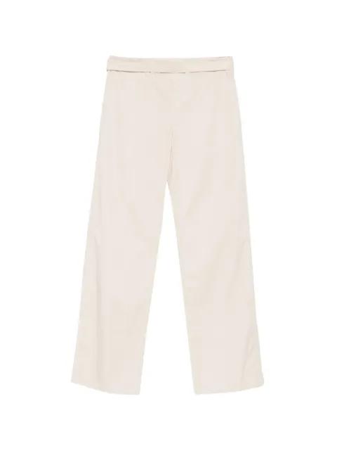 belted suit trousers by RIER