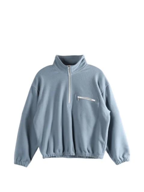 half-zip fleece sweatshirt by RIER
