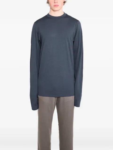 long-sleeve round-neck T-shirt by RIER