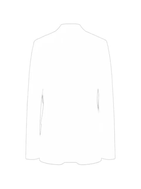 peak-lapel single-breasted blazer by RIER