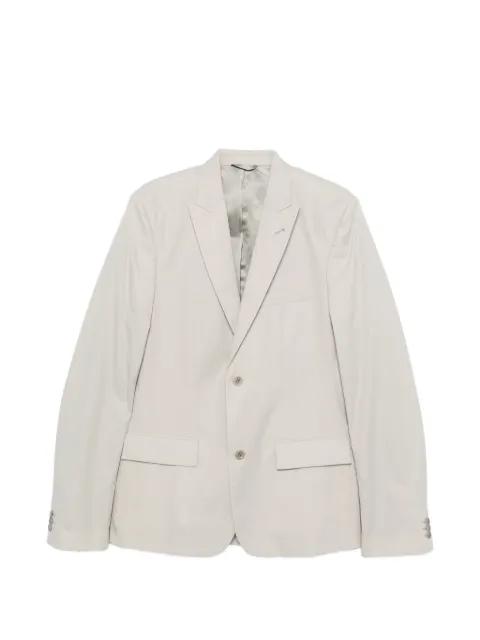 peak-lapel single-breasted jacket by RIER