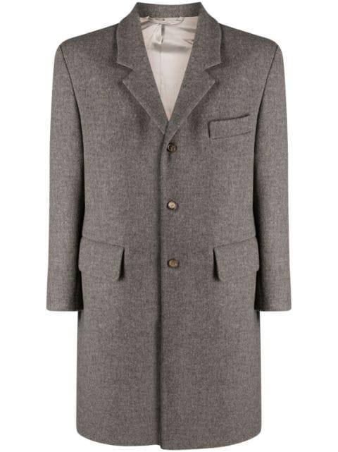 single-breasted wool coat by RIER