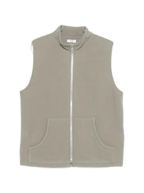 zip-fastening pocket gilet by RIER