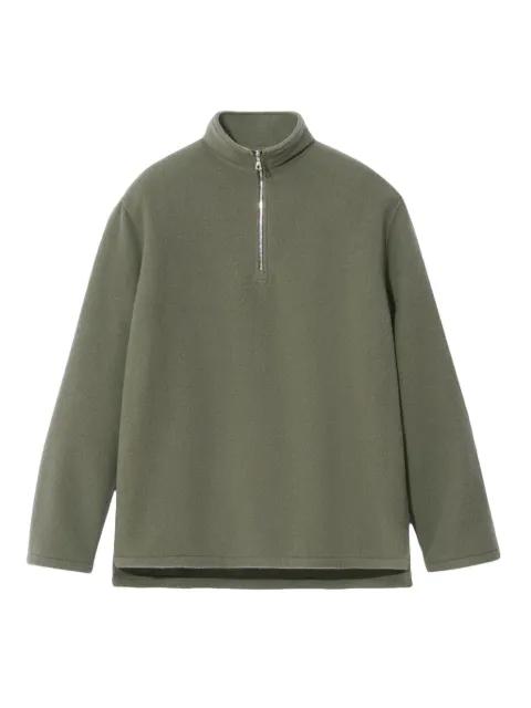 zip fleece top by RIER