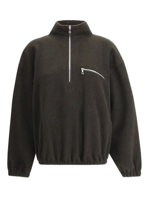 zip polar fleece sweater by RIER