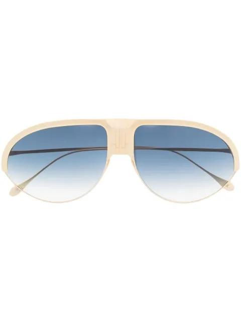 oversized-frame sunglasses by RIGARDS