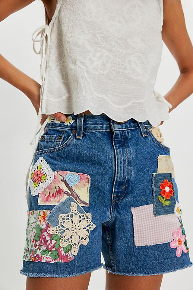 Riley Vintage Crochet Canyon Shorts by RILEY VINTAGE | FREE PEOPLE