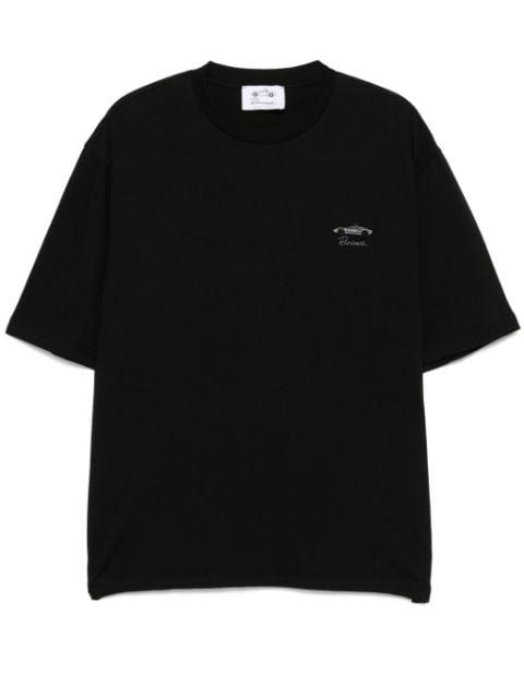 car-embroidered T-shirt by RIOCAM