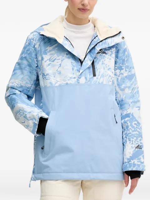 Anti-Series abstract-print ski jacket by RIP CURL