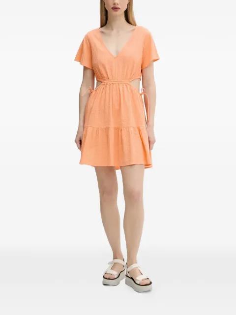 Cala Vadella cut-out tiered mini dress by RIP CURL