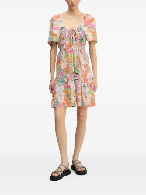 Cala Vadella floral-print ruffled mini dress by RIP CURL