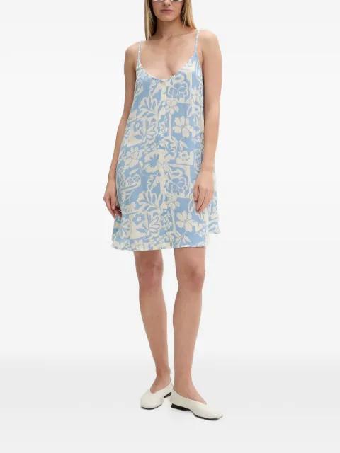 Party Pack floral-print button-front mini dress by RIP CURL