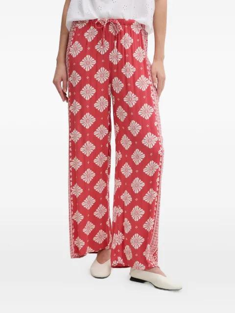 Ventura floral-print drawstring palazzo pants by RIP CURL