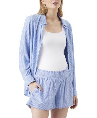 Abby Stripe Shirt by RIPE MATERNITY