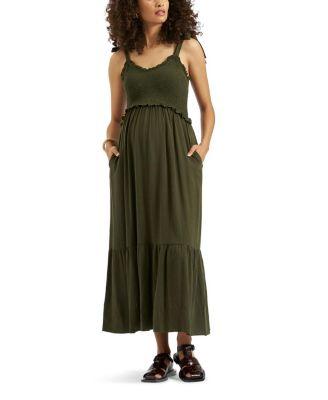 Brandi Shirred Dress by RIPE MATERNITY