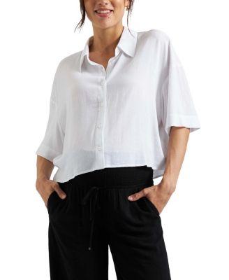 Farrah Crop Shirt by RIPE MATERNITY