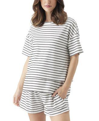 Jada Stripe Nursing Tee by RIPE MATERNITY