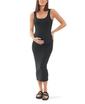 Luxe Knit Contour Dress by RIPE MATERNITY