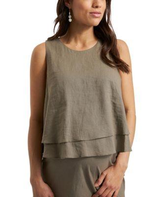 Peyton Linen Nursing Top by RIPE MATERNITY