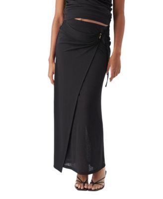 Rhi Mock Wrap Skirt by RIPE MATERNITY
