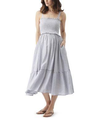 Sofia Stripe Dress by RIPE MATERNITY