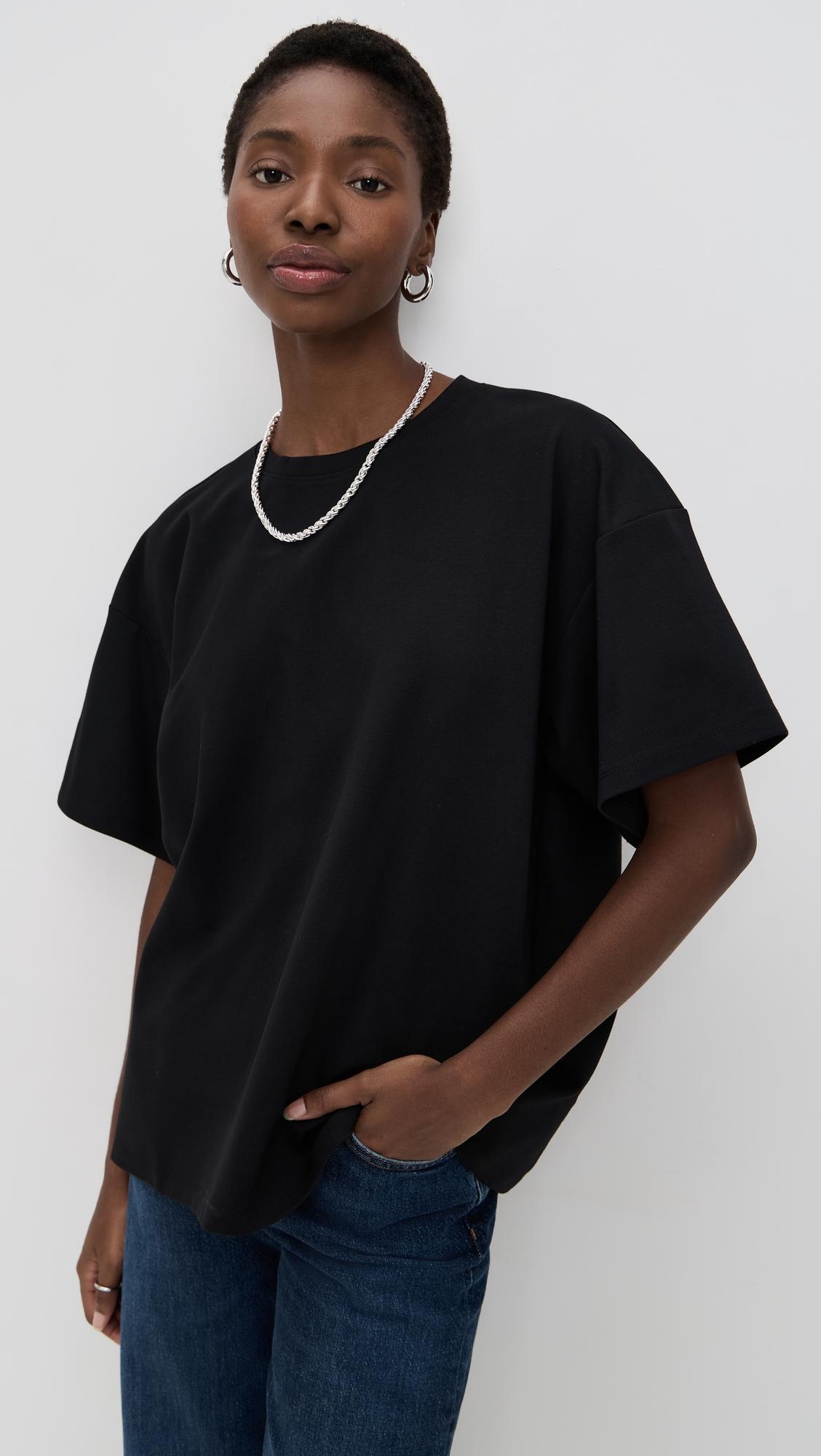 Ponte Knit Big Shirt by RIPLEY RADER