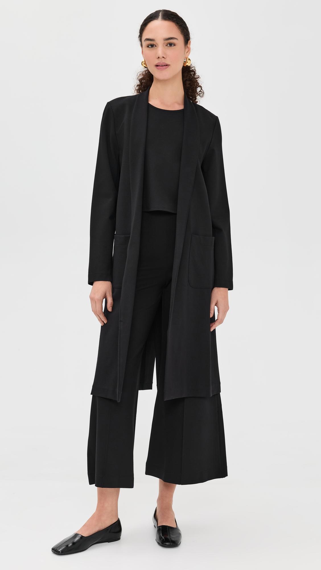 Ponte Knit Smoking Jacket by RIPLEY RADER
