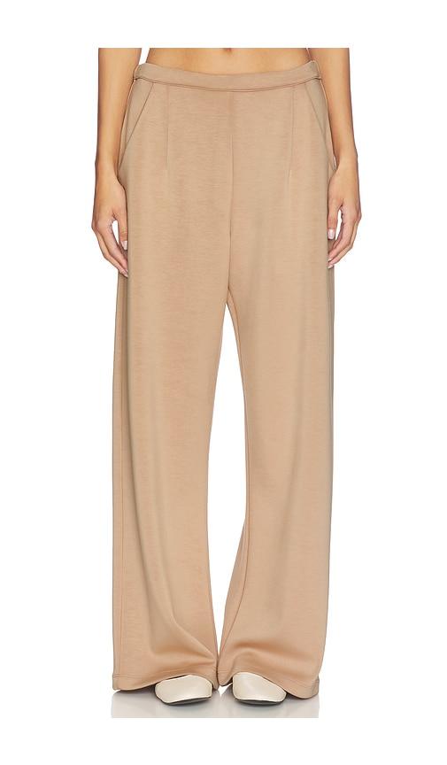 Ripley Rader Scuba Lounge Pant in Tan by RIPLEY RADER