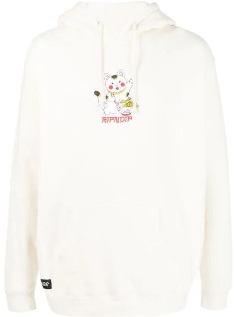 Lucky Term drawstring hoodie by RIPNDIP