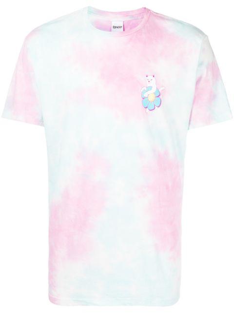 Nature is Healing tie-dye T-shirt by RIPNDIP