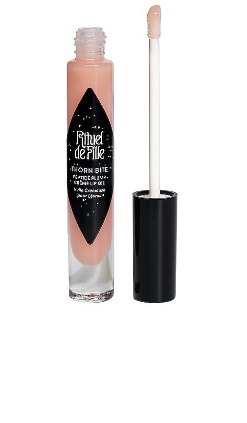 Rituel de Fille Thorn Bite Peptide Plump Creme Lip Oil in Rose Dew by RITUEL DE FILLE