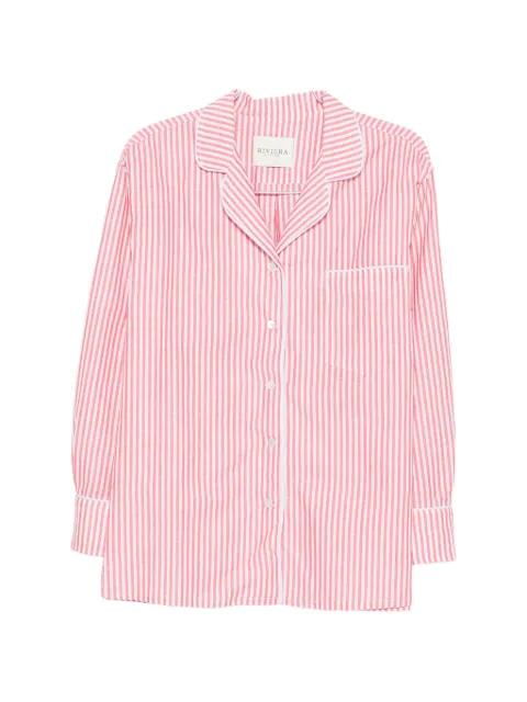 striped-pattern shirt by RIVIERA