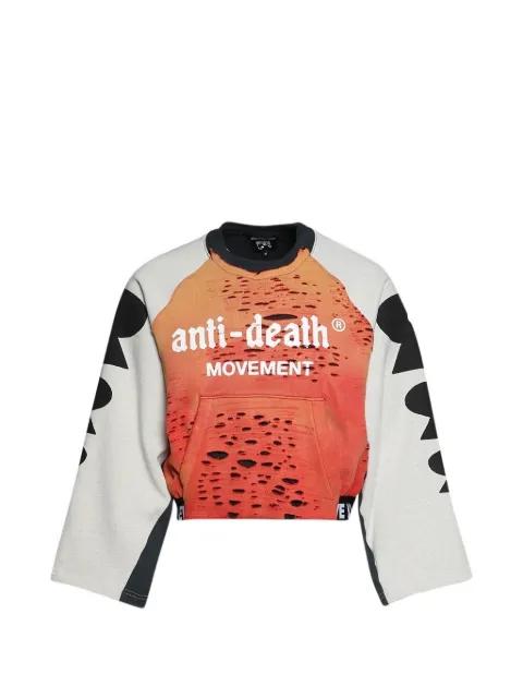 Amor Rose cotton sweater by RIVINGTON ROI REBIS