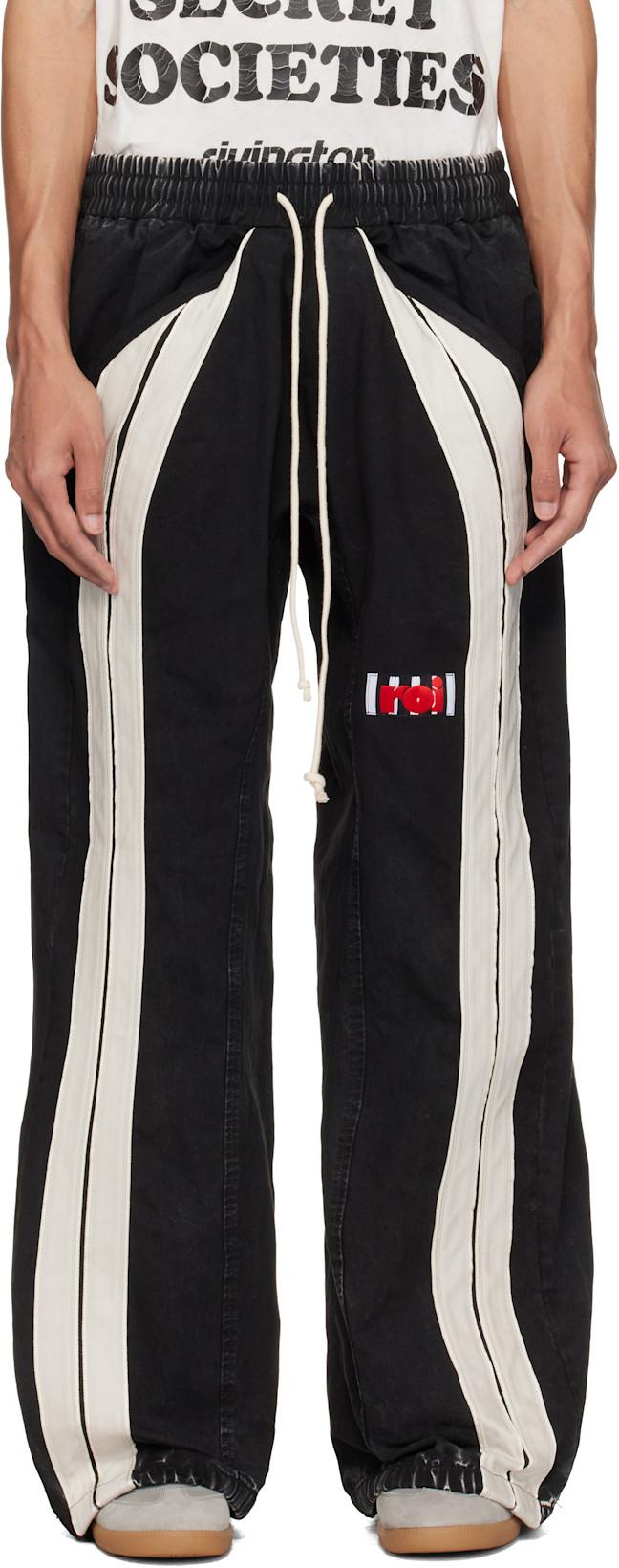 Black Apocrypha Trappist Trousers by RIVINGTON ROI REBIS