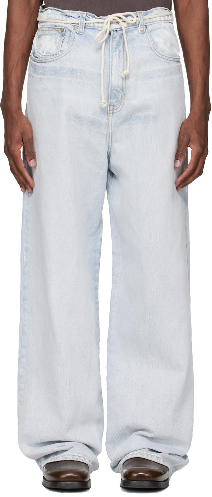 Blue New Rose Jeans by RIVINGTON ROI REBIS