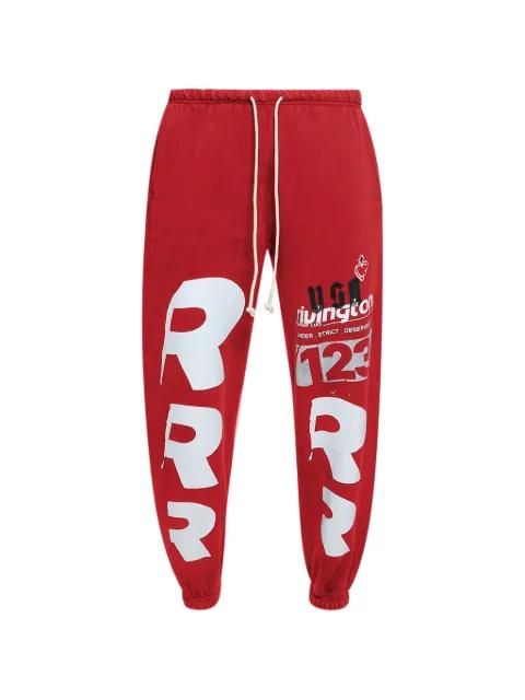 Membership USO Enemy graphic-print trousers by RIVINGTON ROI REBIS
