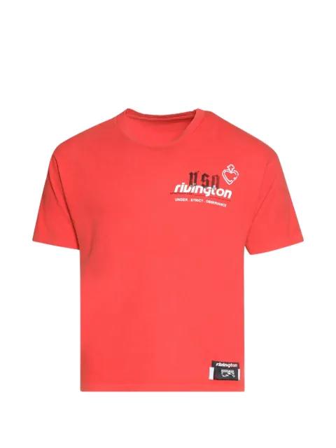 Membership USO logo-graphic T-shirt by RIVINGTON ROI REBIS