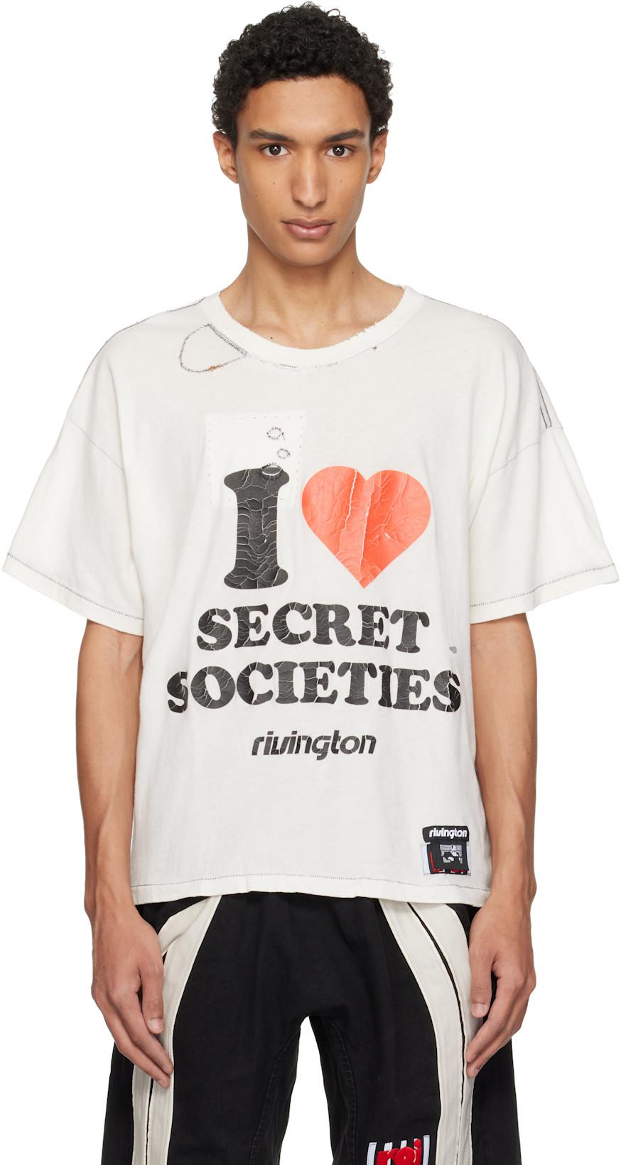 Off-White 'Secret Societies' Tyler T-shirt by RIVINGTON ROI REBIS