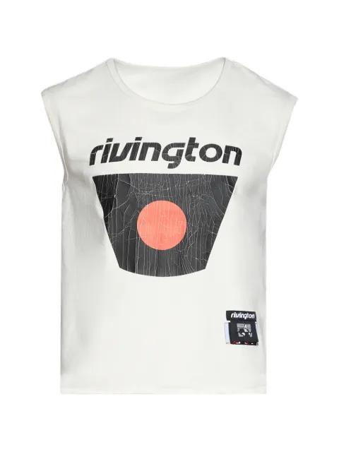 Philemon graphic-print tank top by RIVINGTON ROI REBIS