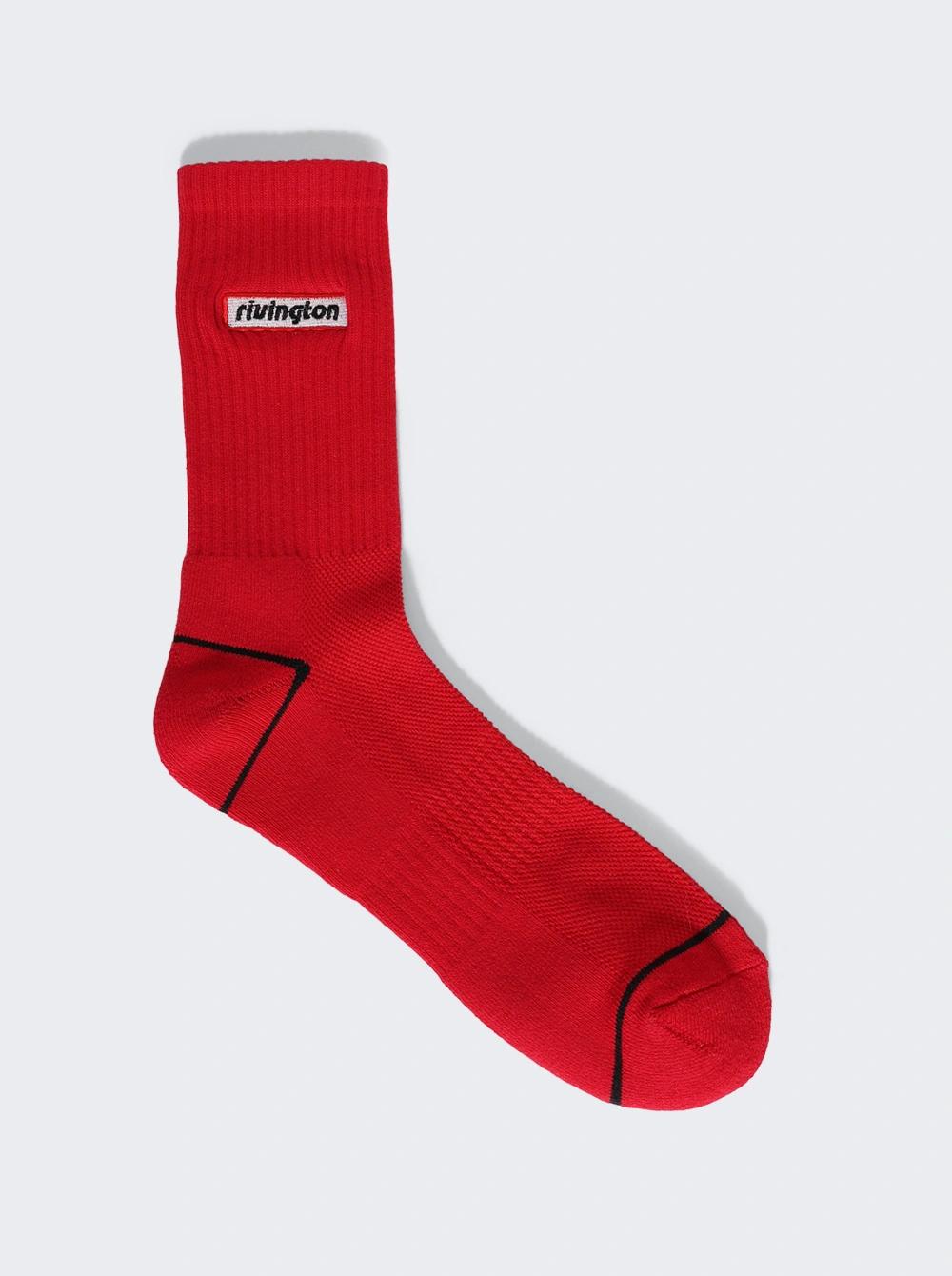 Rivington Socks Red  | The Webster by RIVINGTON ROI REBIS