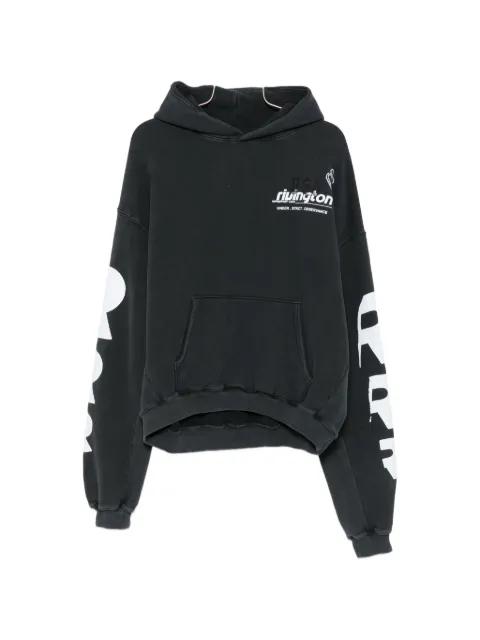 Uso logo-print hoodie by RIVINGTON ROI REBIS