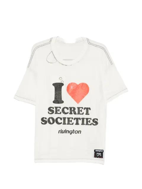 graphic-print T-shirt by RIVINGTON ROI REBIS