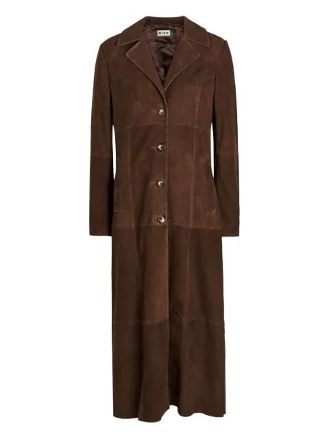 Astrea suede coat by RIXO