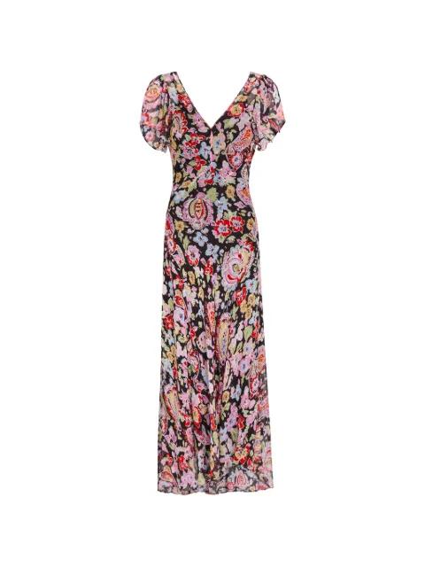 Bexley V-neck midi dress by RIXO