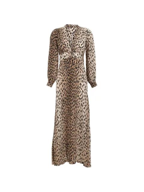 Emory leopard-print dress by RIXO